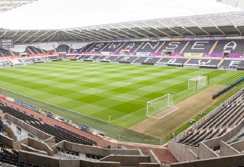 Toàn cảnh sân vận động Liberty của Swansea City
