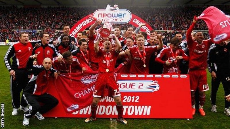 Swindon Town là đội bóng Anh đang thi đấu ở giải  League One